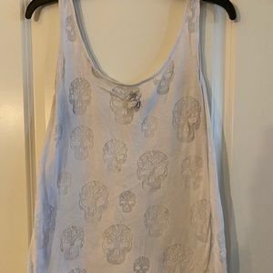 Sheer skull tank top H&M’s
